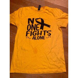 Gildan Breast Cancer Yellow Short Sleeve-S